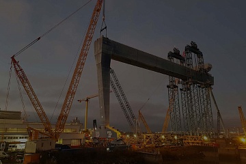 Демонтаж кран балки